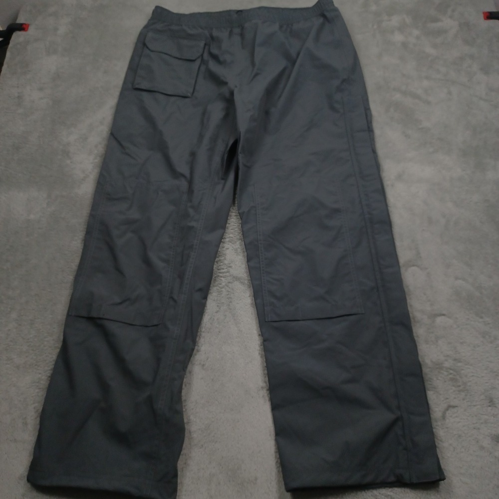 Duluth Pants Mens Large Gray Workwear Outdoor Nylon‎ Pockets Hiking Fishing